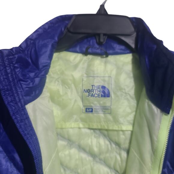 The North Face Thermoball PrimaLoft Full-Zip Jacket Small Purple GUC Two-Tone - Picture 3 of 5